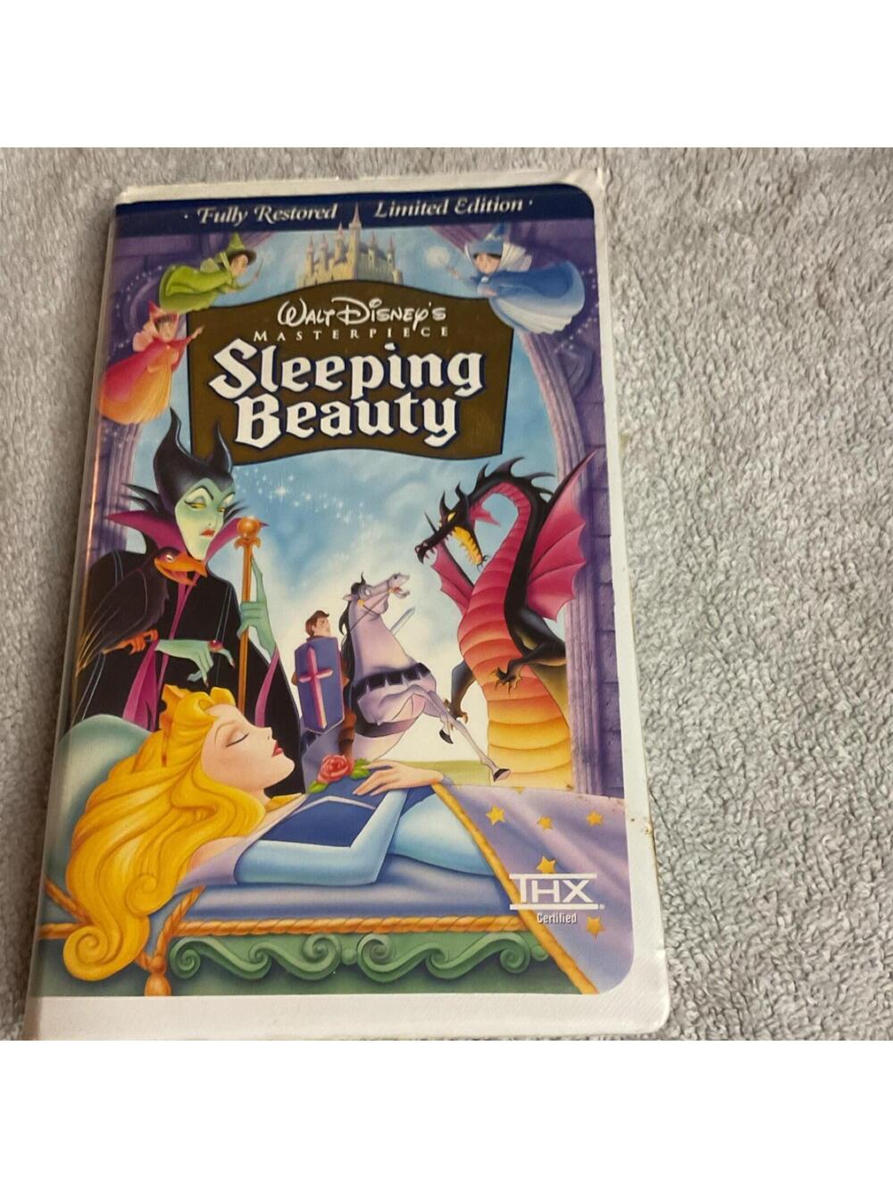 Walt Disney Home Video Sleeping Beauty VHSLimited Edition